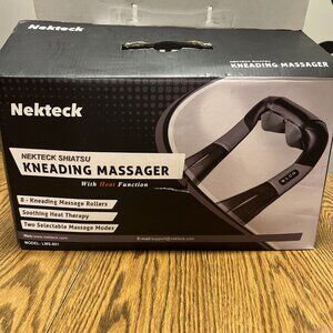 Shiatsu Neck and Back Kneading With Heat Function Model LMS-801 BR